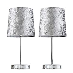 Pair modern polished for sale  Delivered anywhere in UK
