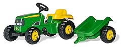 rolly toys | rollyKid John Deere Tractor with Trailer, used for sale  Delivered anywhere in UK
