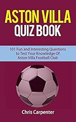 Aston villa quiz for sale  Delivered anywhere in UK