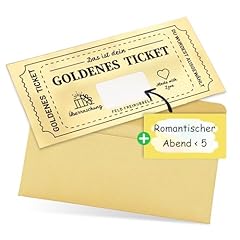 Stk goldenes ticket gebraucht kaufen  Wird an jeden Ort in Deutschland