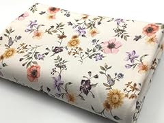Baumwolljersey small flowers gebraucht kaufen  Wird an jeden Ort in Deutschland