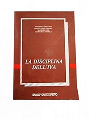 Disciplina dell iva usato  Spedito ovunque in Italia 