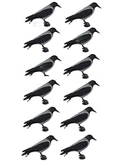 Hooded flocked crow for sale  Delivered anywhere in UK