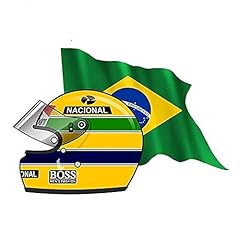 13cmx9.3cm ayrton senna usato  Spedito ovunque in Italia 