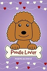 Poodle lover notebook for sale  Delivered anywhere in UK