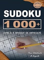 000 grilles sudoku d'occasion  Livré partout en France
