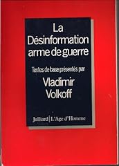 Desinformation arme guerre d'occasion  Livré partout en France