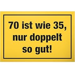 Dankedir siebzig schild gebraucht kaufen  Wird an jeden Ort in Deutschland