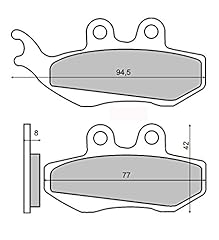 Plaquettes freins beta d'occasion  Livré partout en Belgiqu