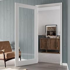 Clear glass prehung for sale  Delivered anywhere in USA 