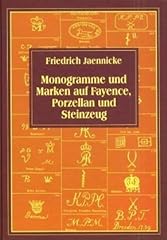 Monogramme marken fayence gebraucht kaufen  Wird an jeden Ort in Deutschland