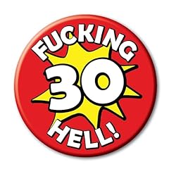 30th birthday badge for sale  Delivered anywhere in UK