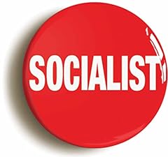 Socialist badge button for sale  Delivered anywhere in UK