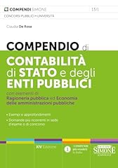 Compendio contabilità stato usato  Spedito ovunque in Italia 