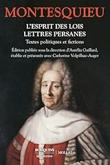 Esprit lois. lettres d'occasion  Livré partout en France