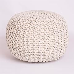Round chunky knitted for sale  Delivered anywhere in UK