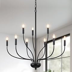 Ashuaqi black chandelier for sale  Delivered anywhere in UK
