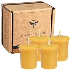 Pure beeswax votive for sale  Delivered anywhere in USA 