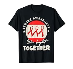 Stroke awareness tee usato  Spedito ovunque in Italia 