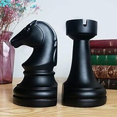 Decorative chess bookends for sale  Delivered anywhere in USA 