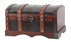 Vintiquewise leather wooden for sale  Delivered anywhere in USA 