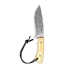 Hunting Knife - Handmade Damascus Hunting Knife Full Tang - Work of Art for sale  Delivered anywhere in Canada