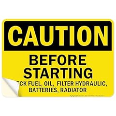 Osha caution starting for sale  Delivered anywhere in USA 
