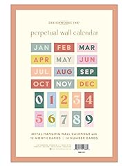 Perpetual wall calendar for sale  Delivered anywhere in USA 