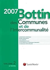 Bottin communes intercommunali d'occasion  Livré partout en France