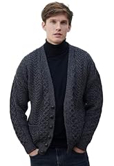Irish cardigan men for sale  Delivered anywhere in USA 