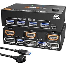 Hdmi displayport kvm for sale  Delivered anywhere in USA 