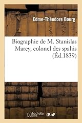 Biographie stanislas marey d'occasion  Livré partout en France