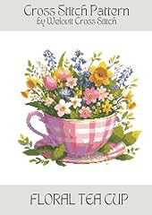Floral tea cup for sale  Delivered anywhere in UK