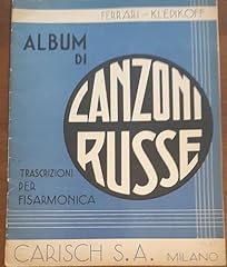 Album canzoni russe usato  Spedito ovunque in Italia 