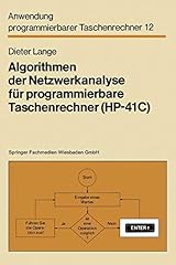 Algorithmen der netzwerkanalys d'occasion  Livré partout en France