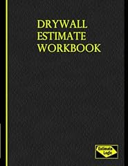 Drywall estimate workbook for sale  Delivered anywhere in USA 
