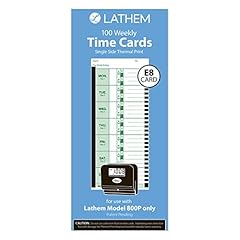 Lathem weekly thermal for sale  Delivered anywhere in USA 