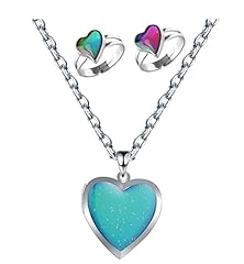 Mood necklace love for sale  Delivered anywhere in USA 