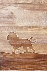 Lion carved wood for sale  Delivered anywhere in UK