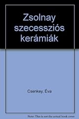 Zsolnay szecessziós kerámiá for sale  Delivered anywhere in Ireland