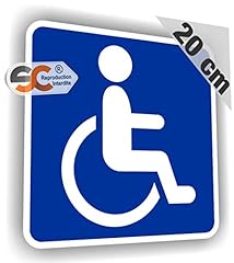 Sticker handicap carré d'occasion  Livré partout en France