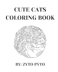 Cute cats coloring for sale  Delivered anywhere in UK