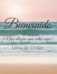 Libro visitas bienvenido for sale  Delivered anywhere in UK