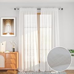 Upopo white sheer for sale  Delivered anywhere in USA 