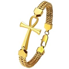 Flongo mens ankh for sale  Delivered anywhere in UK