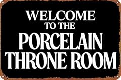 Welcome porcelain throne for sale  Delivered anywhere in USA 