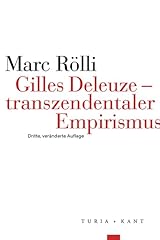 Gilles deleuze transzendentale gebraucht kaufen  Wird an jeden Ort in Deutschland