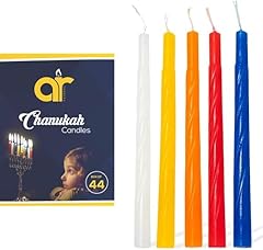 Chanukah candles colourful for sale  Delivered anywhere in UK