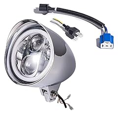 Motorcycle headlamp chrome for sale  Delivered anywhere in USA 