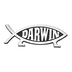 Darwin fish silver for sale  Delivered anywhere in USA 